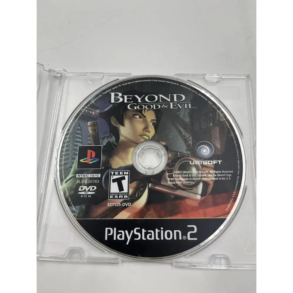 Beyond Good & Evil (Sony PlayStation 2, 2003) PS2 / Disc Only / Tested